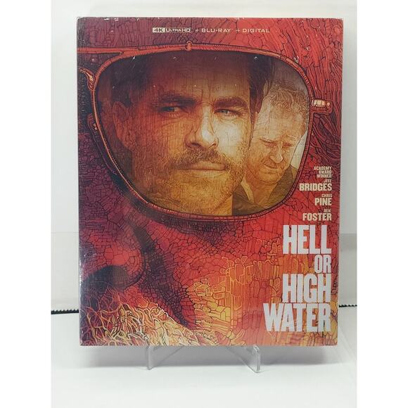 Hell or High Water Steelbook 4K UHD +Bluray+ Digital Sealed new - Picture 1 of 7